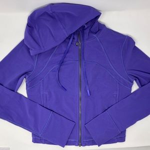 Lululemon mesh hooded define jacket 6 Charged Indigo